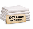 Why We Recommend Cotton Cloths for Polishing and Buffing