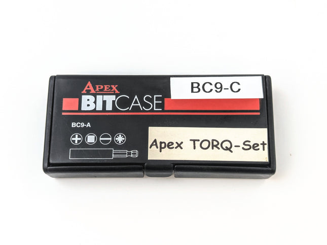 Apex BC9-C Torx® BitCase™ – 9 Piece Precision Bit Assortment