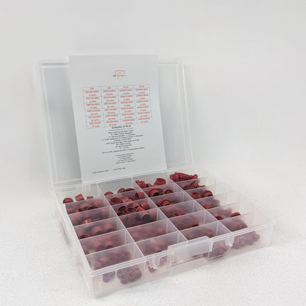 AT-M-24 – Metric Thread Cap & Plug Kit | 215 Piece FOD Protection Assortment