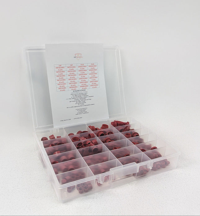 AT-M-24 – Metric Thread Cap & Plug Kit | 215 Piece FOD Protection Assortment