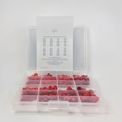AT-SAE-16 – SAE Thread Cap & Plug Kit | 330 Piece FOD Protection Assortment