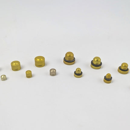 AT-ALUM-JIC-KIT – Aluminum Aircraft JIC Cap & Plug Kit | NAS835 / NAS818 FOD Protection Set