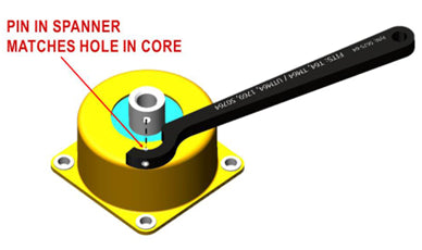 MT5675 T-Mount Spanner Set